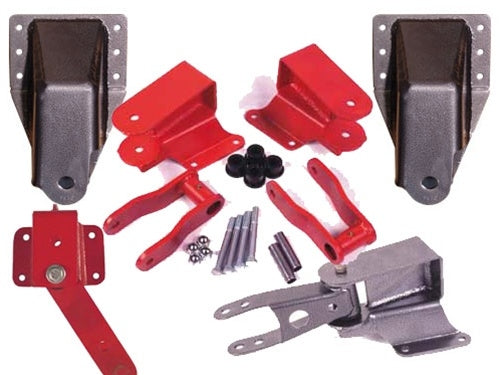 9" Or 10" Lift Front & Rear Hangers/shack