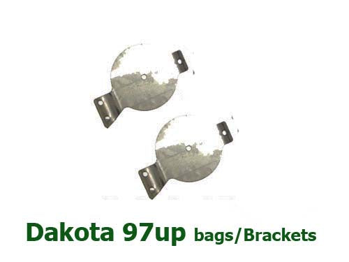 Lower Bag Brackets Only Front Dakota 97-04