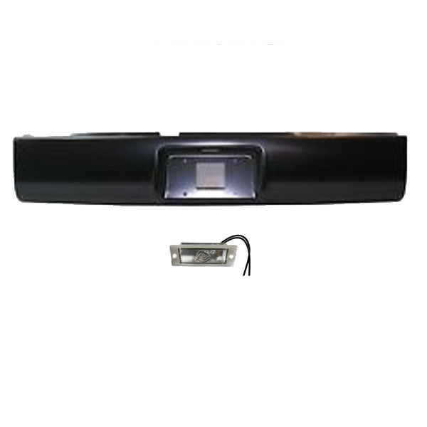 1994 to 2003 Chevrolet S10 S15 Rear Steel Rollpan with License